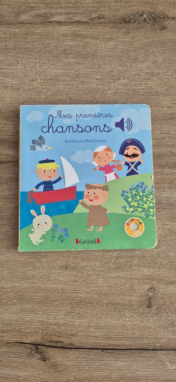 Livre sonore Mes premières chansons