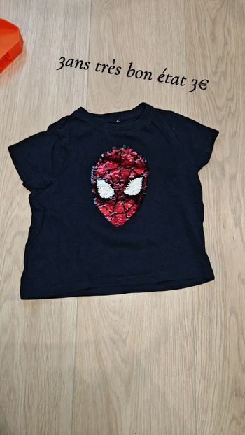 T-shirt Spider-Man 3ans 