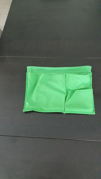 Organisateur vert de lit