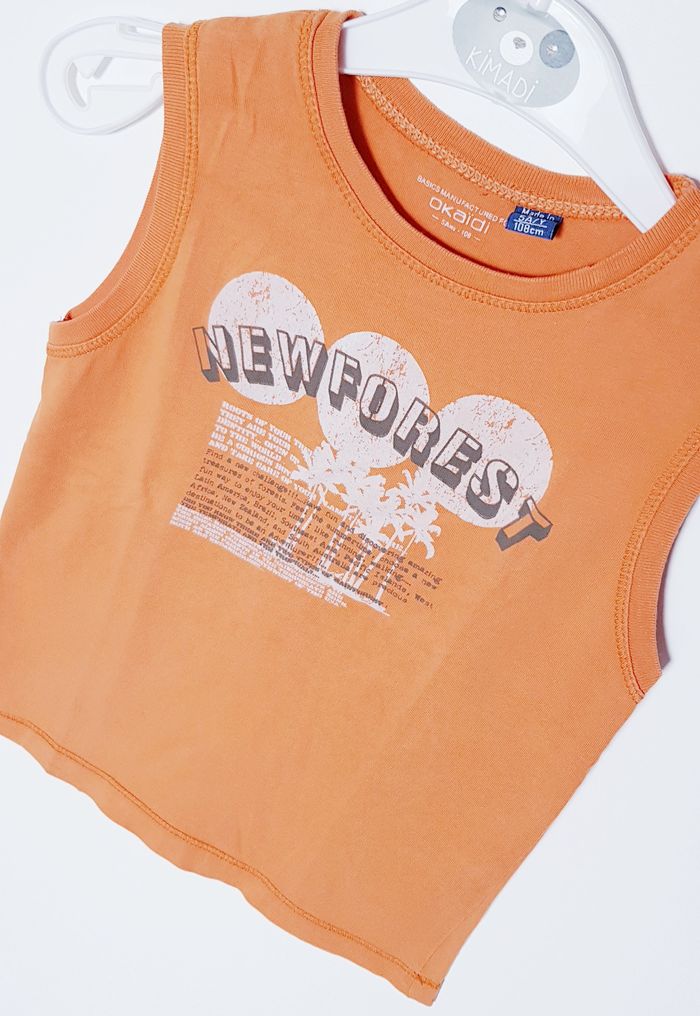 🦎 T-shirt sans manches - Okaïdi - 5 ans 🦎 - photo numéro 2