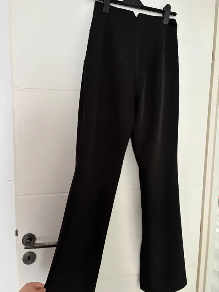 Pantalons évasés avec taille haute - photo numéro 2