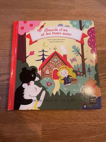 Livre cartonné Boucle d’or et les trois ours