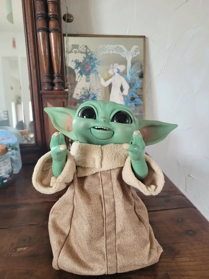 Vends grogu interactif star wars  hasbro 2021 - photo numéro 3