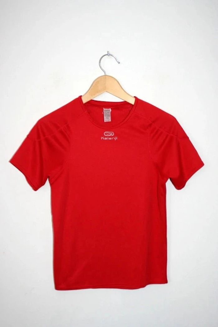 Tee-shirt sport rouge Kalenji taille XS