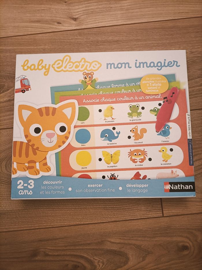 Jeu éducatif Mon imagier