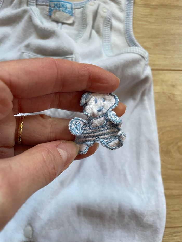 Pyjama une pièce dans manches 3 mois - photo numéro 2