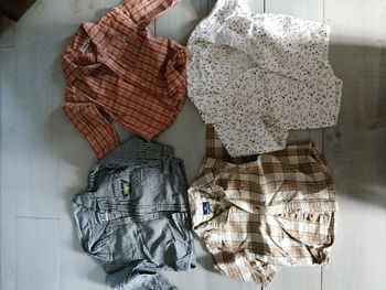 Lot 4 chemises manches longues