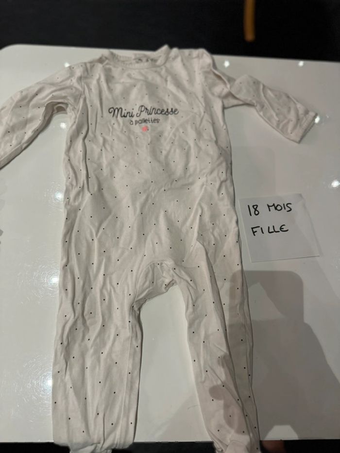 Pyjama 1 pieces fille