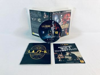 L.A. Noire PS3 JAP Jeu Complet Très bon état