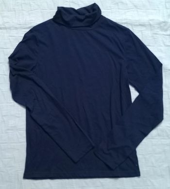 Okaïdi sous pull bleu marine 14 ans