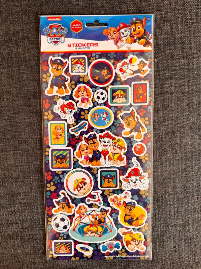 Gommettes pat patrouille