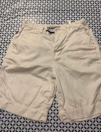 Bermuda blanc taille 8 ans