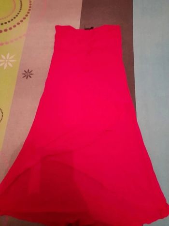 Robe dos nu rose foncé