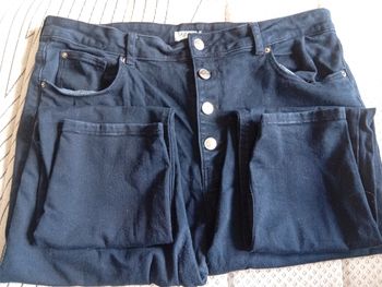 Jean skinny à bouton - Taille 44/46👖