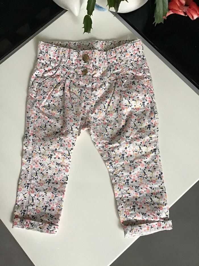 Pantalon fleuri TAO 6 mois