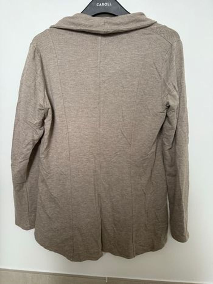 Veste gilet promod beige taupe taille M - photo numéro 2
