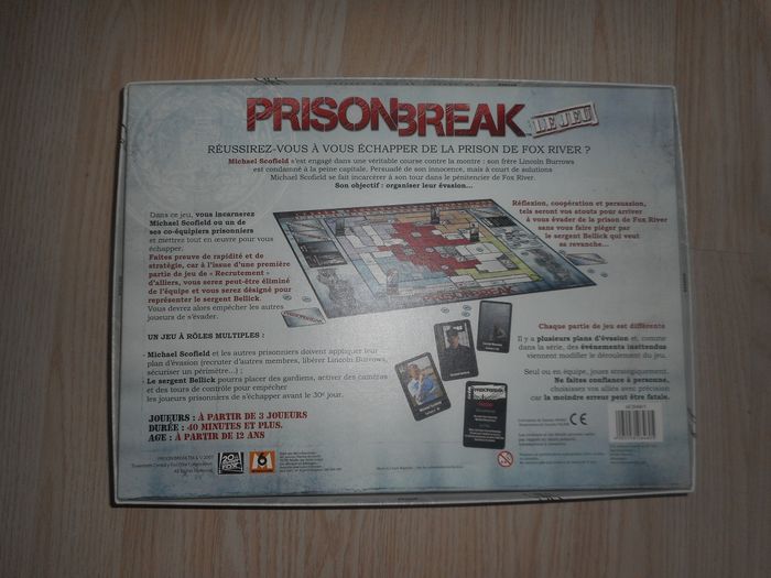 Jeu de Société PRISON BREAK - photo numéro 2