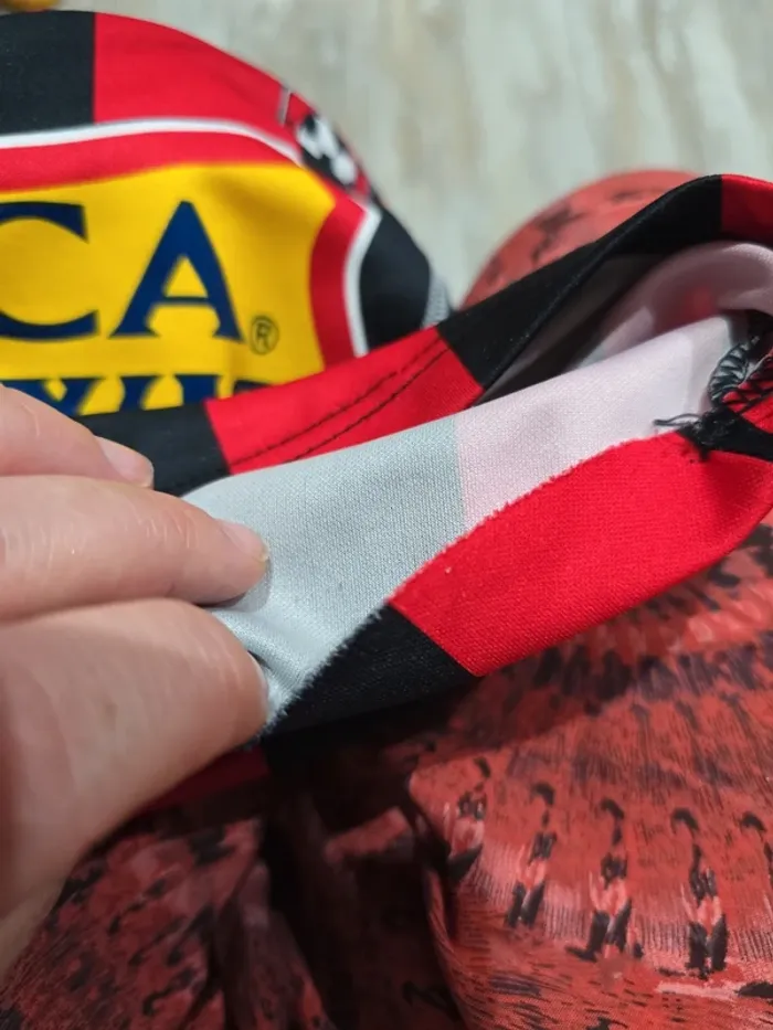 Maillot de foot vintage #orianablgarcon3ans - photo numéro 7