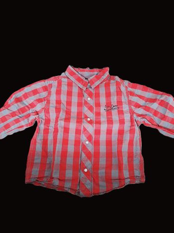 Chemise manches longues Kiabi 12 mois