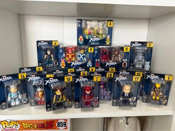 Bearbrick lottery X-men (full set)