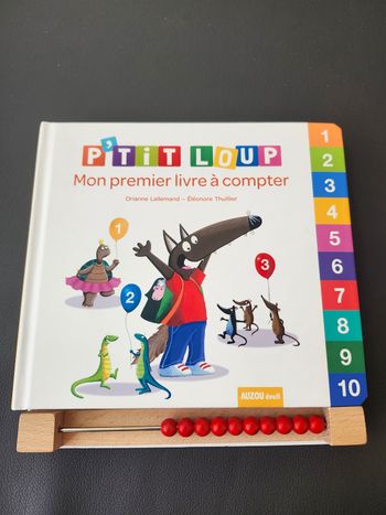 Livre p'tit loup mon premier livre a compter auzou enfant bébé