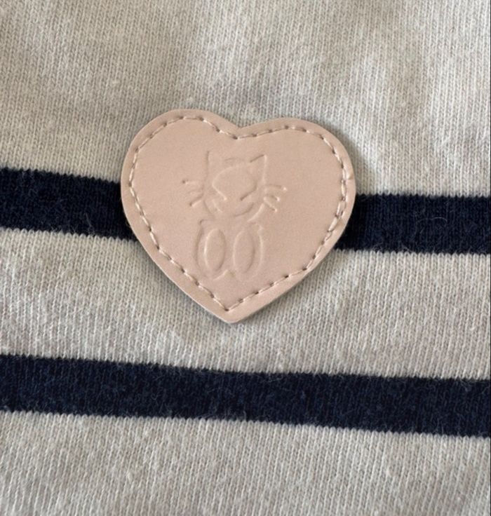 Pull Marinière  - fille - Obaïbi - 6 mois - super bon état - photo numéro 7