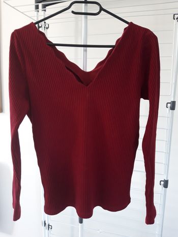 Pull côtelé Naf Naf taille 36 TBE