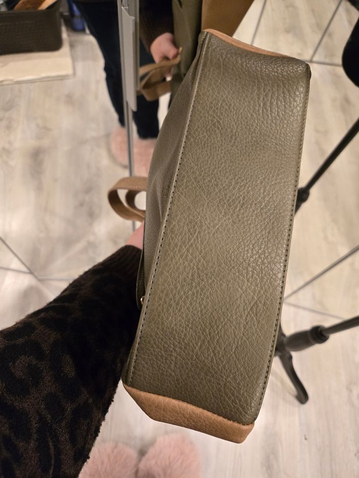 Sac bicolore à bandoulière Gémo - photo numéro 9