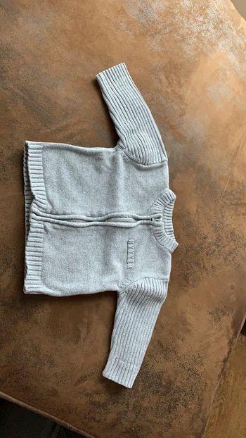 Gilet Kitchoun 6 mois gris