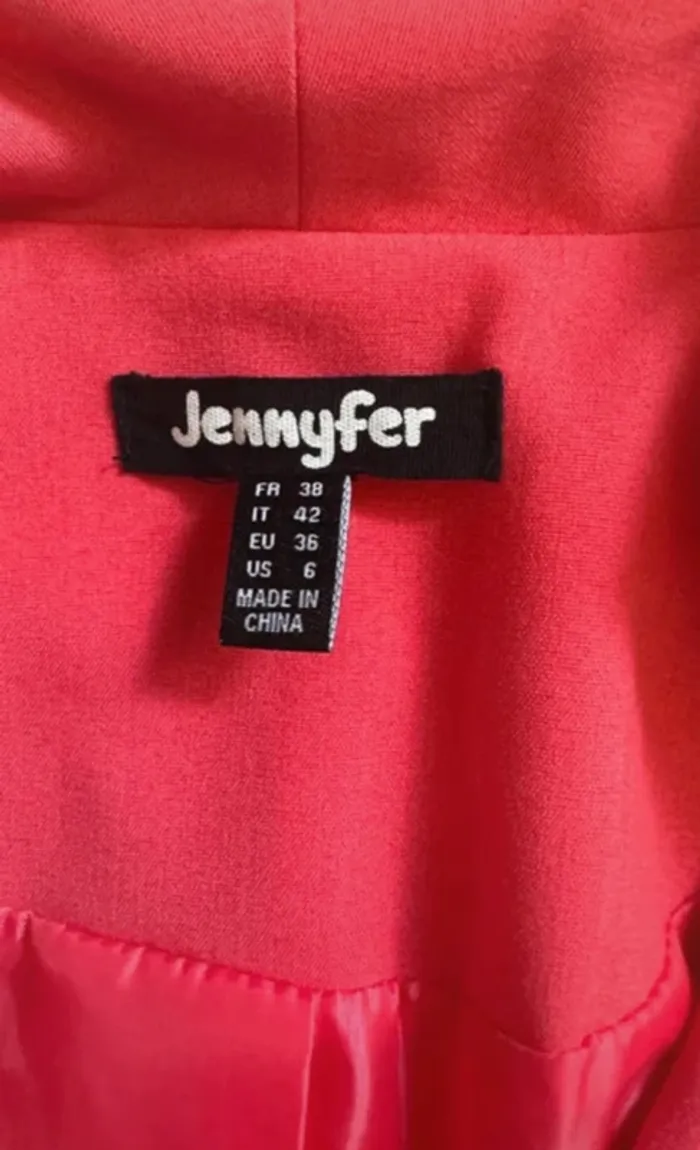 Blazer rose corail - photo numéro 5