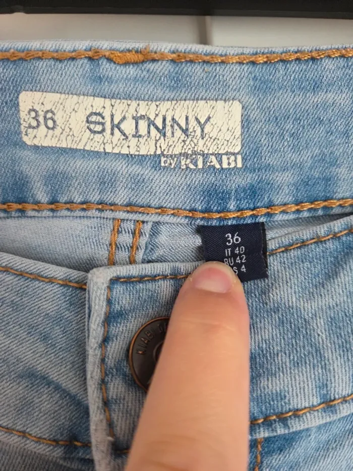 Jeans skinny femme taille 36 Kiabi - photo numéro 2