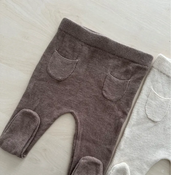 2 bas avec pied Kiabi taille 3 mois 56-62 cm - photo numéro 5