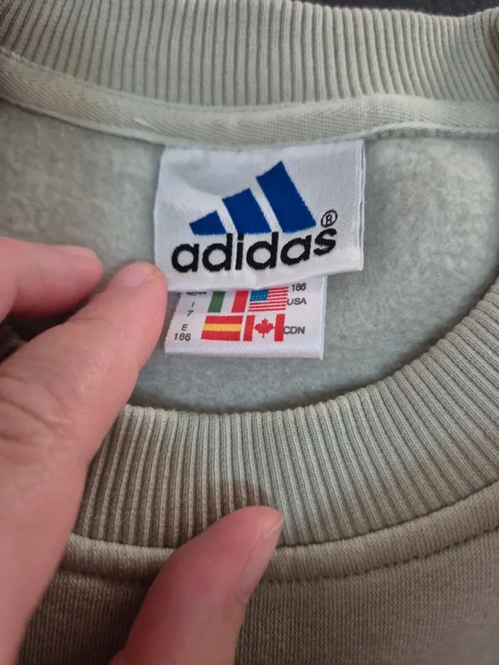 Sweat beige adidas - photo numéro 4