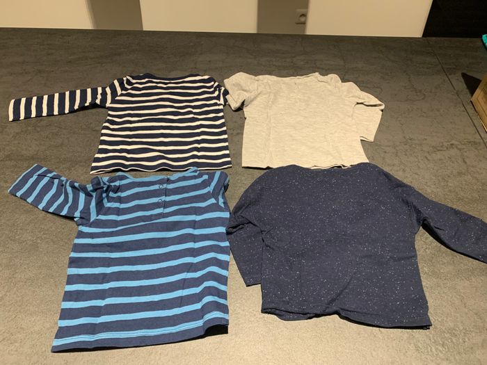 Lot de 4 sous pulls 18 mois - photo numéro 5