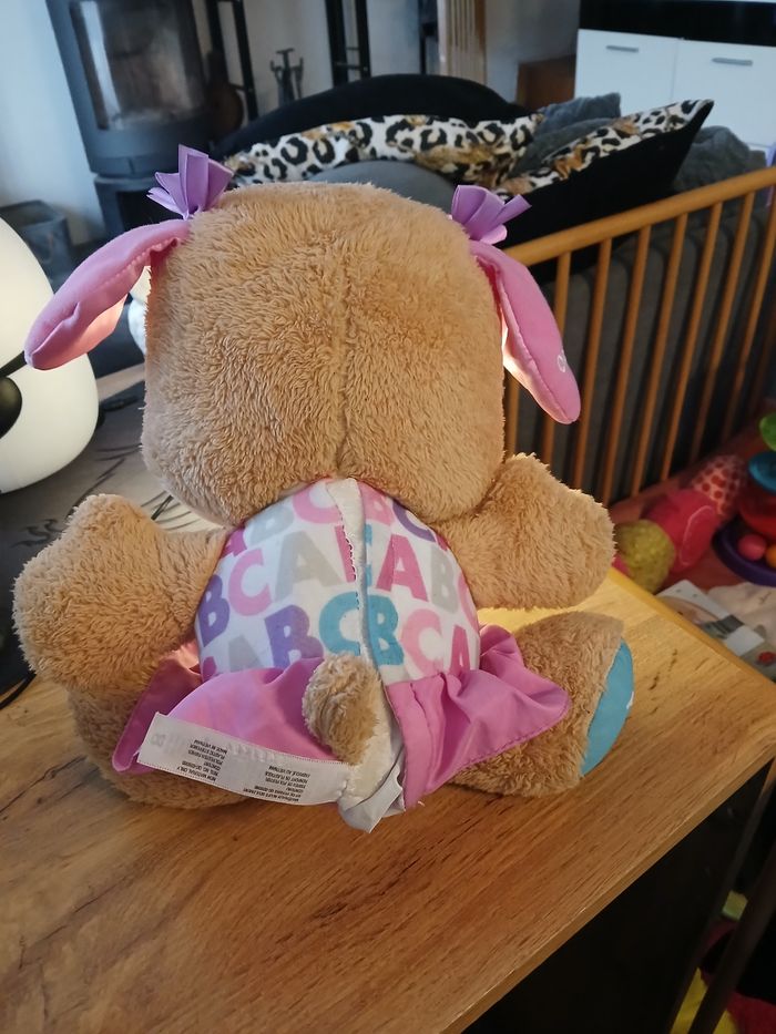 OURS EVEIL ROSE FISHER PRICE - photo numéro 2