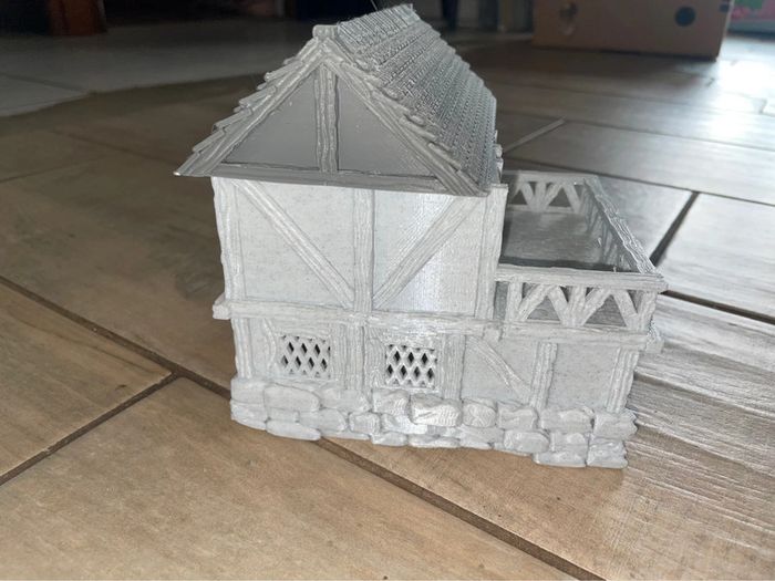 Petite maison château en 3D boîte à bijoux de rangement tirelire - photo numéro 4