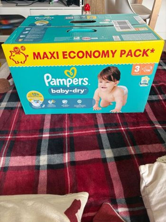 Maxi pack pampers baby dry taille 3