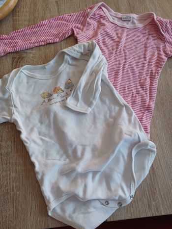 Lot 2 bodies 12 mois