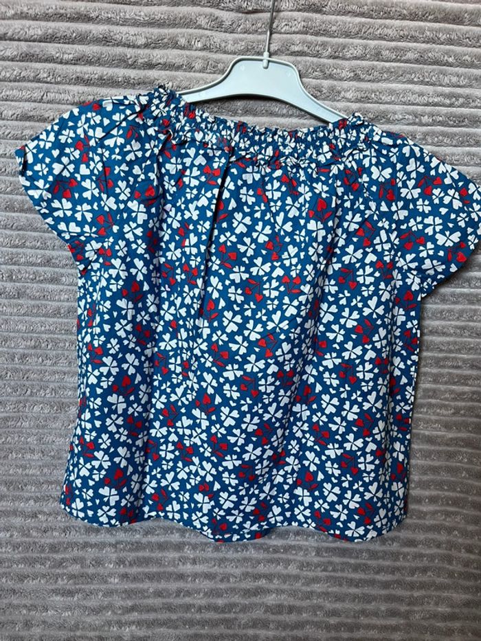 Blouse à cœurs - Bonpoint - 8 ans - photo numéro 2