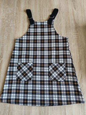 Robe salopette fille – 8 ans