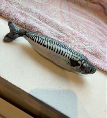 Jouet poissons souple pour chat