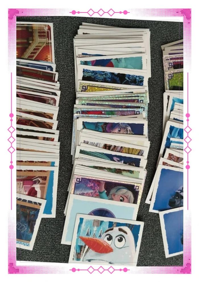 Cartes panini reine des neiges - photo numéro 3