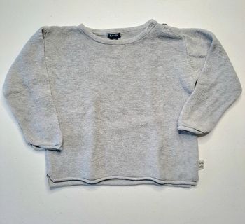 Pull gris 18 mois