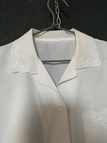 Chemisier col et poche brodé 38/40/42 voir mensurations