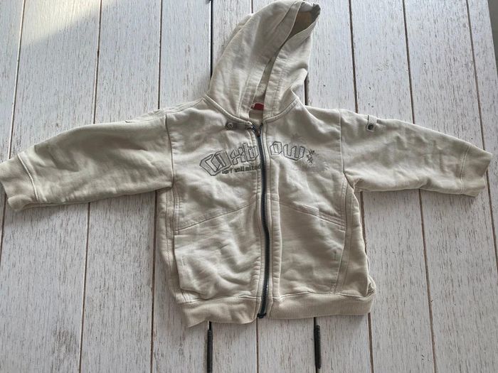 Sweat capuche bébé garçon 24 mois