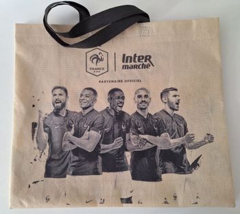 Cabas promotionnel Intermarché/ Équipe de France