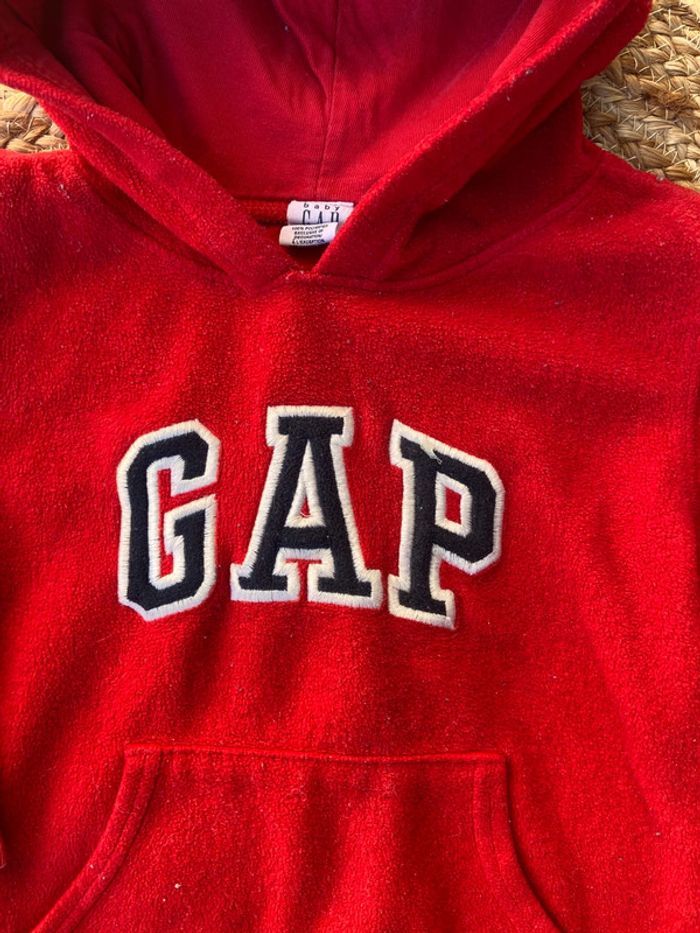 Sweat à capuche garçon 3 ans GAP - photo numéro 2