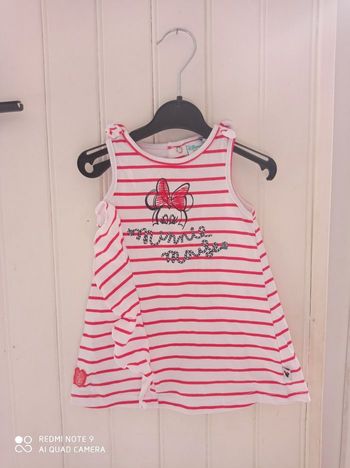 Robe Minnie taille 6 mois