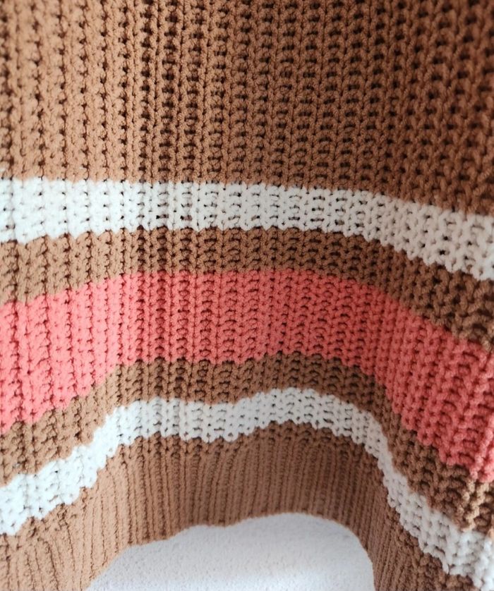 Pull col roulé Natura – Taille L – Maille épaisse – Très bon état - photo numéro 4