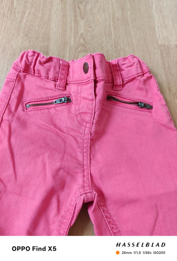 Pantalon slim rose - photo numéro 2